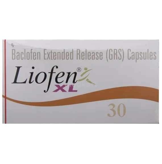 liofen xl 30mg tablet 10's